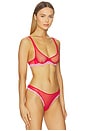view 2 of 4 x Intimately Midweek Underwire Bra In Pink & Red Combo in Pink & Red Combo