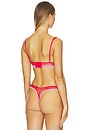 view 3 of 4 x Intimately Midweek Underwire Bra In Pink & Red Combo in Pink & Red Combo