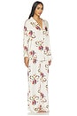 view 2 of 4 ÍNTIMO PAJAMA SET in Antique Ivory - Flor