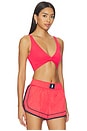 view 2 of 4 SOUTIEN-GORGE DE SPORT NEVER BETTER TWIST CROP in Grapefruit
