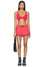 view 4 of 4 SOUTIEN-GORGE DE SPORT NEVER BETTER TWIST CROP in Grapefruit