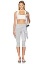 view 4 of 4 SOUTIEN-GORGE DE SPORT DONT LET GO in White