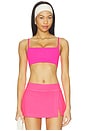 view 2 of 5 x FP Movement Tighten Up Reversible Sports Bra in Hot Pink