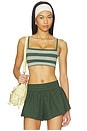 view 1 of 5 SOUTIEN-GORGE SPÉCIAL SPORT RÉVERSIBLE TIGHTEN UP in Ivy Combo