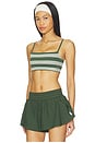 view 3 of 5 SOUTIEN-GORGE SPÉCIAL SPORT RÉVERSIBLE TIGHTEN UP in Ivy Combo