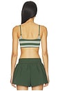 view 4 of 5 SOUTIEN-GORGE SPÉCIAL SPORT RÉVERSIBLE TIGHTEN UP in Ivy Combo