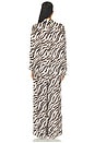 view 4 of 5 X Intimately Dreamy Days Pajama Set in Tea Combo- Zebra