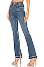 view 1 of 4 Emmy Split Hem Boot Cut Jean in Blue