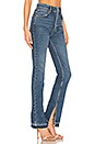 view 2 of 4 Emmy Split Hem Boot Cut Jean in Blue