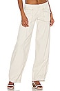 view 1 of 4 Birch Denim Wide Leg Pant in Ivory