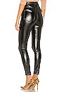 view 3 of 4 x We The Free Phoenix Coated Skinny Jean in Liquid Black