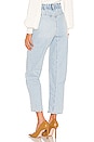 view 3 of 4 Powell Boyfriend Pull On Jean in Light Indigo