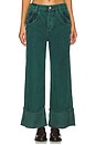 view 1 of 6 FREE PEOPLE FINAL COUNTDOWN ワイドレッグ in Luke Green