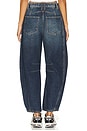 view 4 of 6 x We The Free Good Luck Mid Rise Barrel Jeans in Deep End