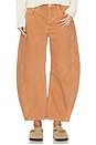 view 1 of 7 x We The Free Good Luck Mid Rise Barrel Jeans in Ginger Root