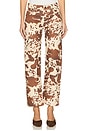 view 1 of 6 x We The Free Risk Taker Printed Wide Leg in Tea Combo