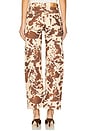 view 4 of 6 x We The Free Risk Taker Printed Wide Leg in Tea Combo