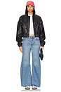 view 5 of 6 x We The Free Eden High Slouchy Wide Leg in Homefree