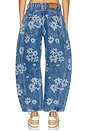 view 4 of 6 JEANS BARREL ESTAMPADOS WE THE FREE GOOD LUCK in Laser Daisy