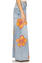 view 3 of 6 Palisades Wide Leg Jeans in Flower Power