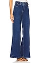view 2 of 6 x We The Free Kellee High Rise Palazzo Wide Leg In Blue Night in Blue Night