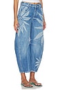 view 2 of 6 Good Luck Printed Barrel Jean in Sun Fade