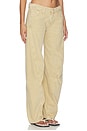 view 2 of 6 Fable Twisted Seam Jean in Oat Latte