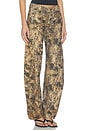 view 4 of 7 X We The Free Fable Low Rise Bowed Jean in Chocolate Brown Comb