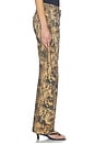 view 5 of 7 X We The Free Fable Low Rise Bowed Jean in Chocolate Brown Comb