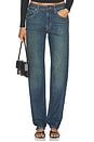 view 1 of 6 x We The Free Edie High Rise Tapered Jean in Blue Echo