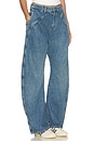 view 2 of 6 HOUR LOW RISE TROUSER GOLDEN HOUR in Deacon Blue
