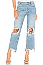view 1 of 4 x We The Free Maggie Straight Jean in Light Stone