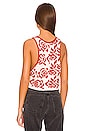 view 3 of 4 FREE PEOPLE ROSIE 조끼 in Red Rose Combo