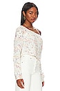 view 2 of 4 Sunset Cloud Pullover in Ivory Combo