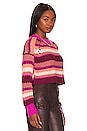 view 2 of 4 JERSEY FREE PEOPLE DEVON in Fuschia Rose Combo