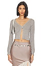 view 1 of 5 Emmaline Cardi Top in Silver Springs