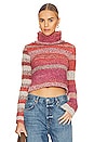 view 1 of 4 JERSEY CUELLO VUELTO FREE PEOPLE MY GIRL in Sunburst Combo
