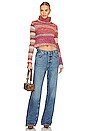 view 5 of 4 JERSEY CUELLO VUELTO FREE PEOPLE MY GIRL in Sunburst Combo