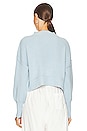 view 3 of 4 Easy Street Crop Sweater in Cloud Cruise
