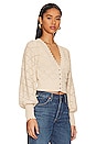 view 2 of 4 CÁRDIGAN FREE PEOPLE POLLY in Oatmeal