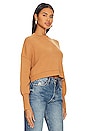 view 2 of 4 Easy Street Crop Pullover in Camel