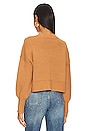view 3 of 4 Easy Street Crop Pullover in Camel