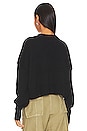 view 3 of 4 Easy Street Crop Sweater in Black