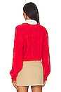view 3 of 4 x REVOLVE Willow Cardi in Fiery Red Combo