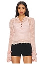 view 1 of 4 JERSEY DE POINTELLE FREE PEOPLE in Mauve Rose