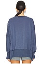 view 3 of 4 CAMDEN 그래픽 스웻셔츠 in Navy Combo 13