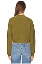 view 3 of 4 FREE PEOPLE LILA カーディガン in Olive Branch
