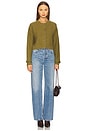 view 4 of 4 FREE PEOPLE LILA カーディガン in Olive Branch