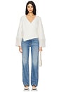 view 4 of 4 x REVOLVE Cozy Wrap Pullover in Gardenia Combo