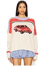 view 1 of 4 Fast Lane Pullover Sweater in Race Car Combo